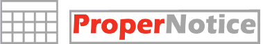 ProperNotice Logo